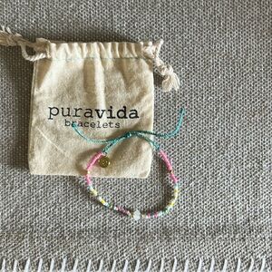 PURAVIDA BEADED BRACELET WITH ORIGINAL BAG